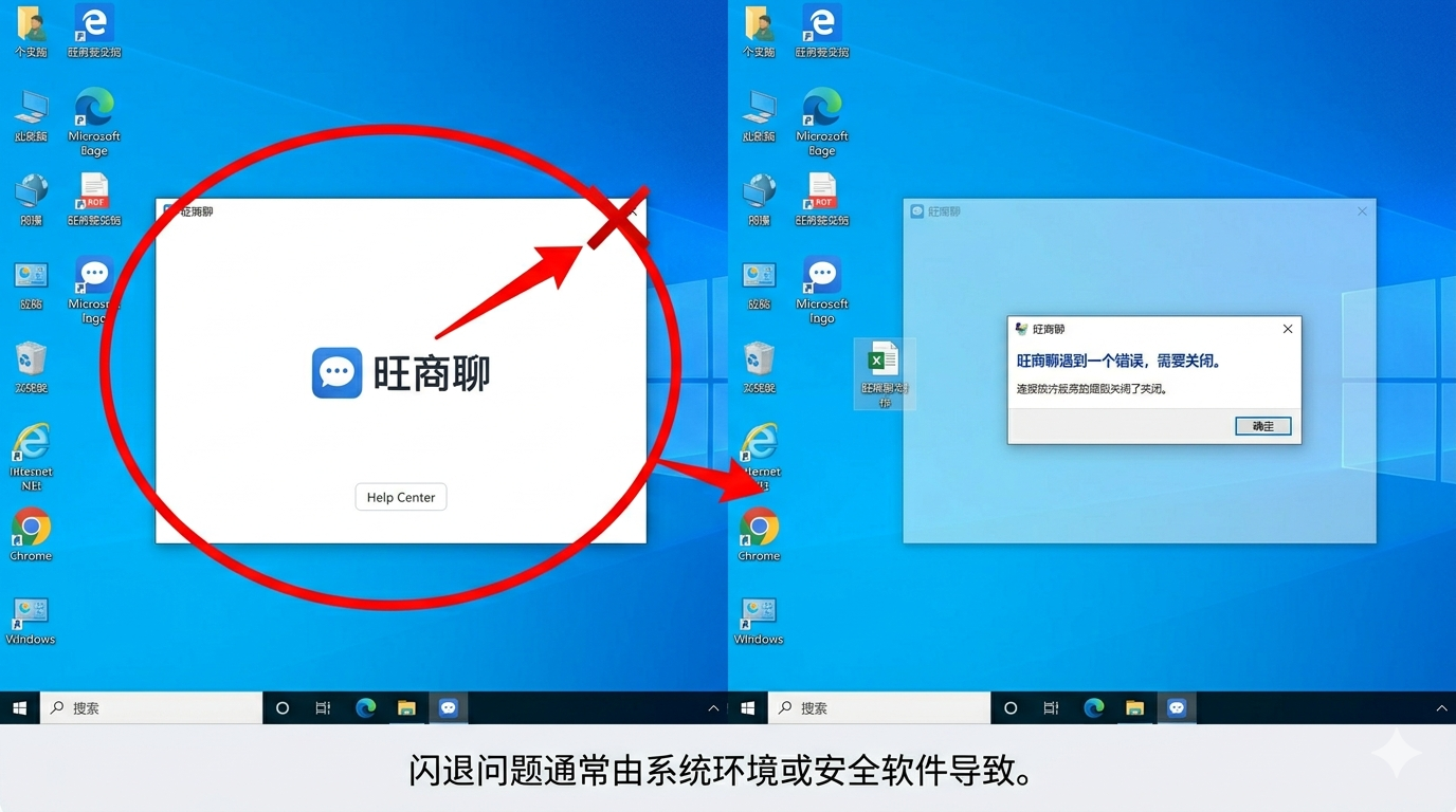旺商聊手机端隐私设置入口界面